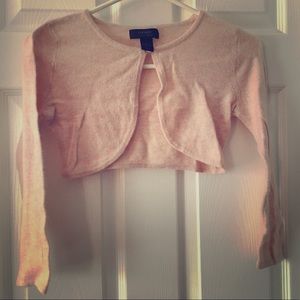 Pink Express Angora Blend Cardigan